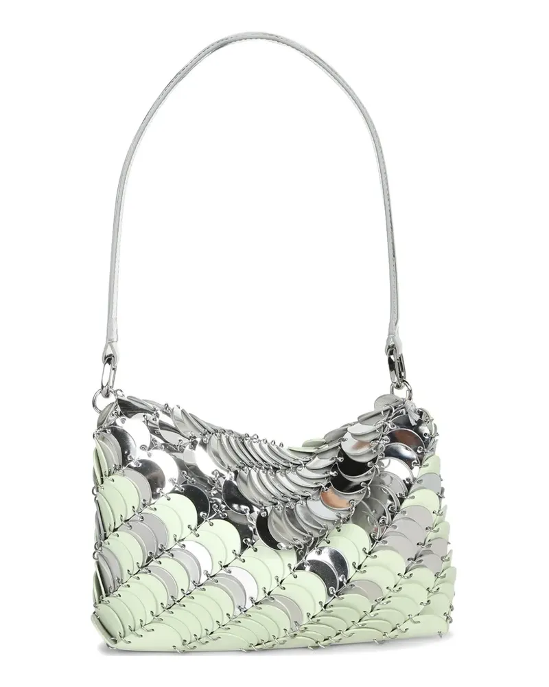 Paco Rabanne sequin-embellished shoulder bag - Silber Silber