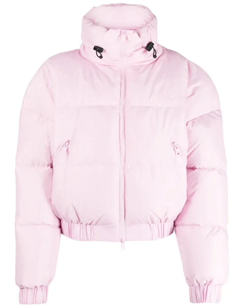 MSGM Jacke mit Stehkragen - Rosa Rosa