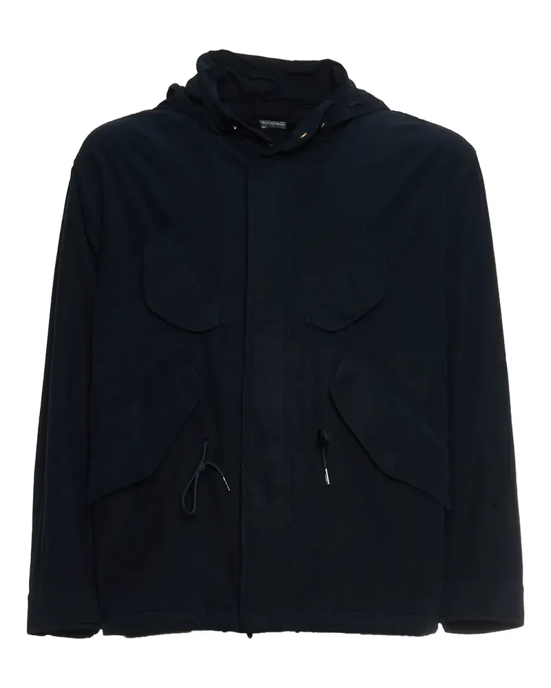 C.P. Company Kapuzenjacke mit Knöpfen - Blau Blau