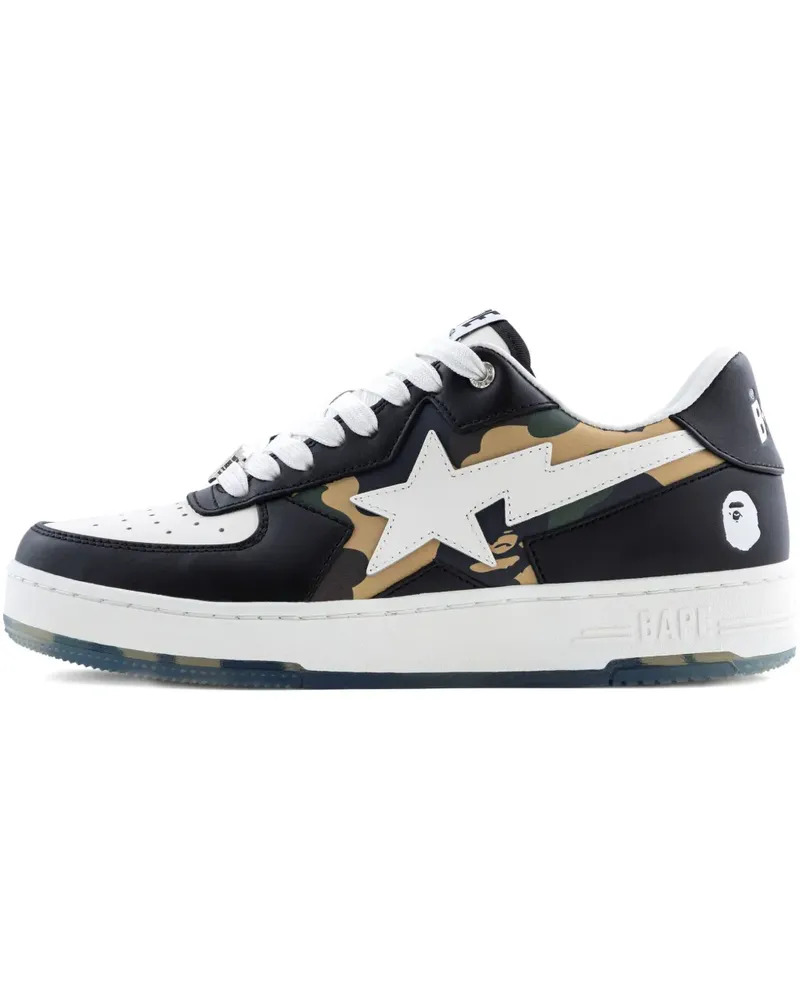 BAPE BAPE STA Star Camouflage-Sneakers - Schwarz Schwarz