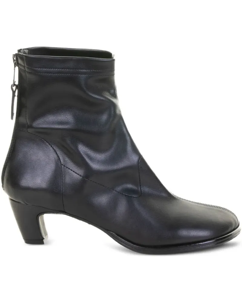 Elena Iachi Knöchelhohe Stiefel 50mm - Schwarz Schwarz