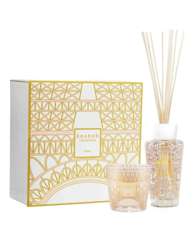 Baobab Collection My first Baobab Paris Kerzen- und Diffuser-Geschenkbox - Rosa Rosa