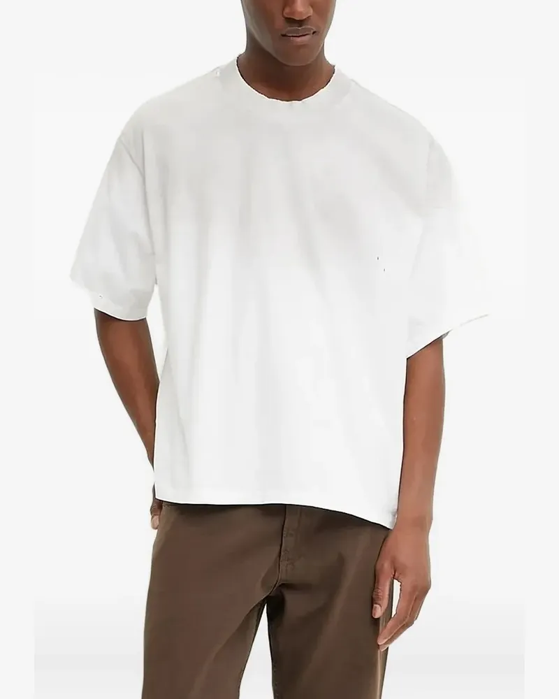 Won Hundred T-Shirt mit Logo-Print - Weiß Weiß