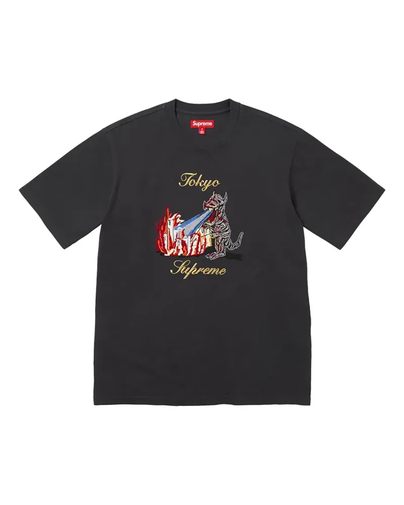 Supreme Being Monster Eyes' T-Shirt - Schwarz Schwarz