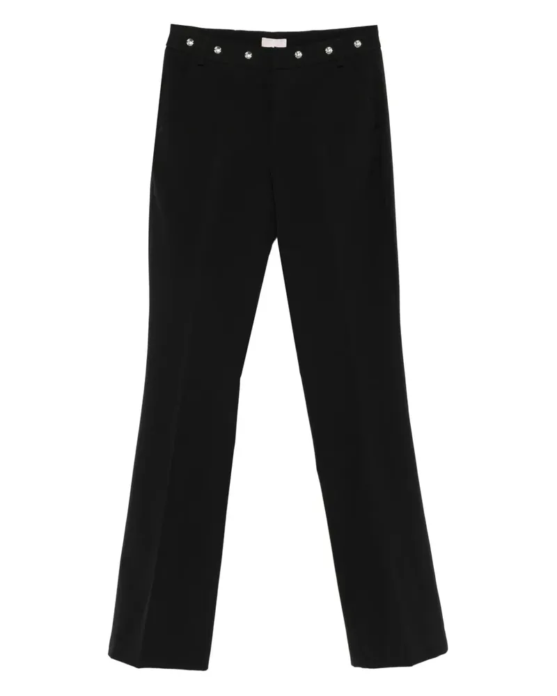 Liu Jo Hose mit verziertem Bund - Schwarz Schwarz