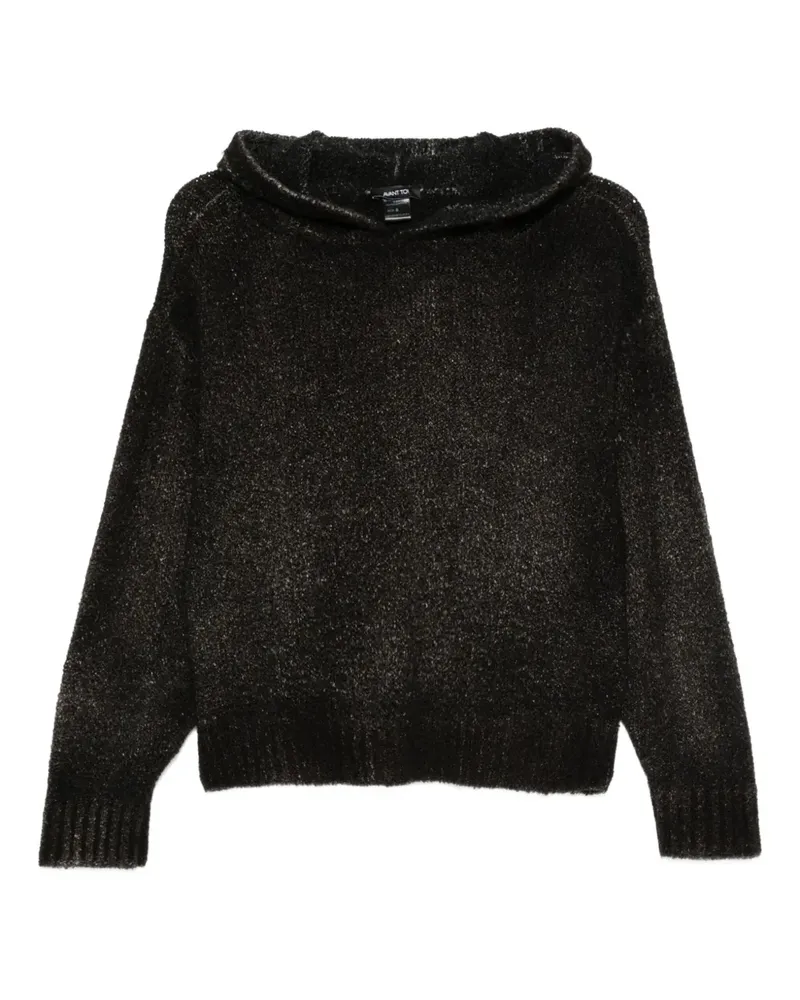 Avant Toi Klassischer Hoodie - Schwarz Schwarz