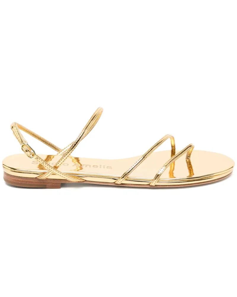 Studio Amelia Flache Helix Sandalen - Gold Gold