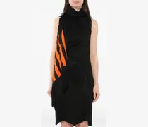 Kleid mit Fransen - Schwarz