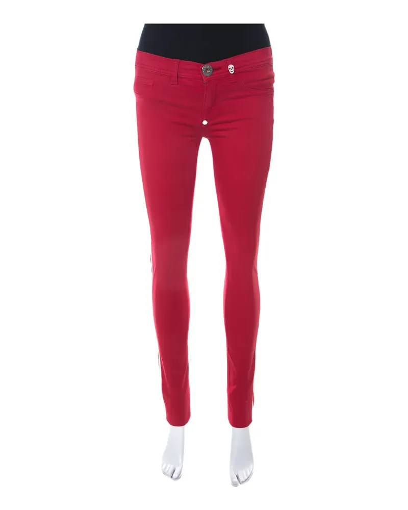 Philipp Plein Hose mit Streifen - Rot Rot