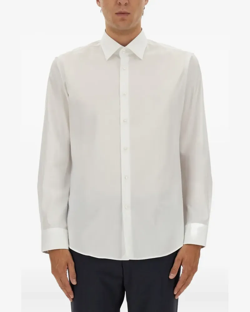 HUGO BOSS Klassisches Hemd - Weiß Weiß