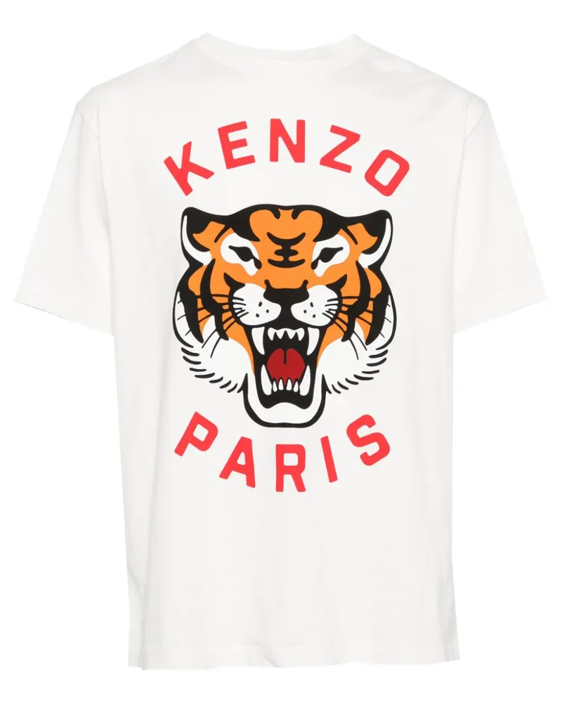 Kenzo Lucky Tiger T-Shirt Weiß