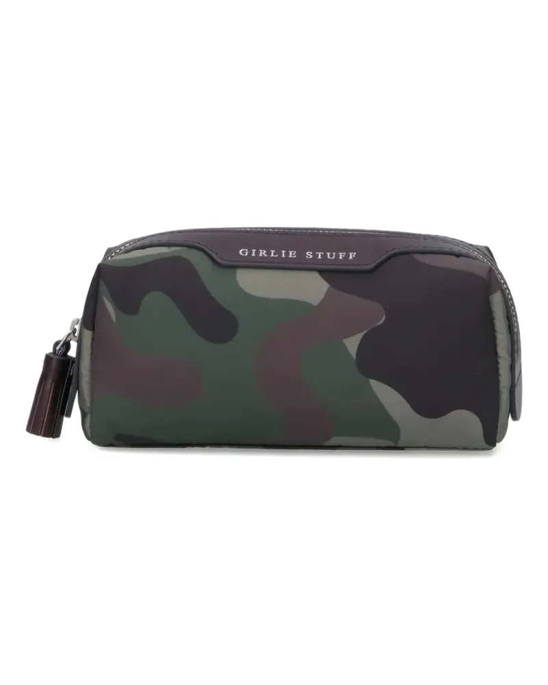 Anya Hindmarch Mini camouflage pouch - Grün Grün
