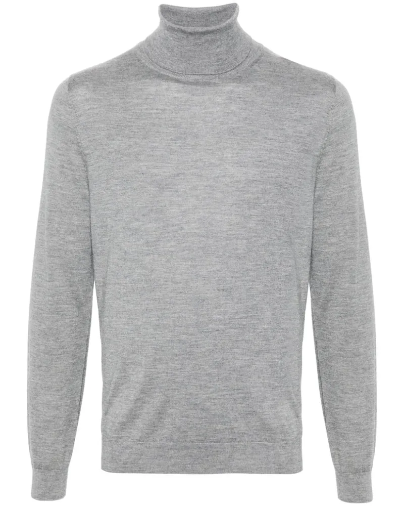 Eric Bompard Extrafeiner Rollkragenpullover - Grau Grau