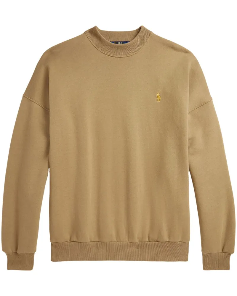 Ralph Lauren Fleece-Sweatshirt mit Rundhalsausschnitt - Nude Nude