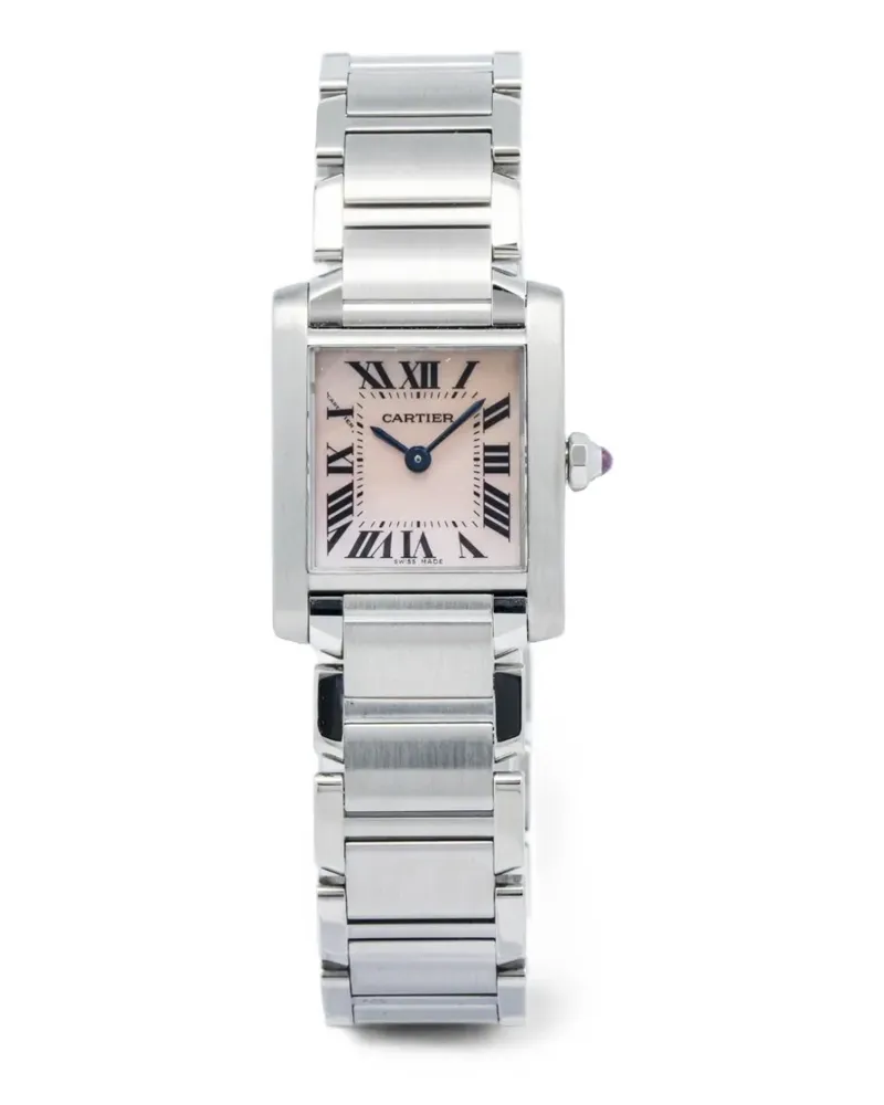 Cartier Tank Française Armbanduhr 20mm - Rosa Rosa