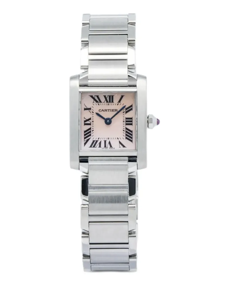 Cartier Tank Française Armbanduhr 20mm - Rosa Rosa
