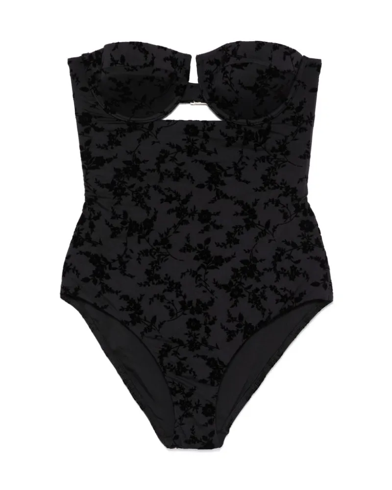 Zimmermann Wylie Badeanzug - Schwarz Schwarz