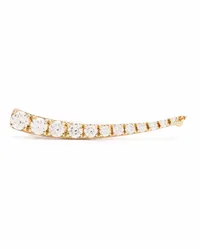 DJULA 18kt Cascade Crimped Gelbgoldohrring mit Diamanten Gold