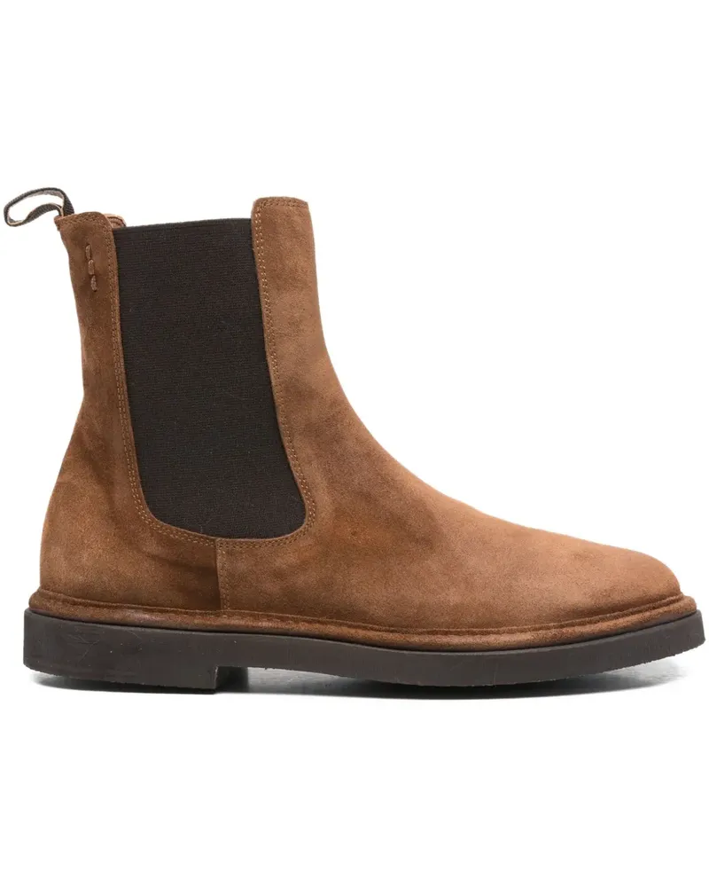 Alexander Hotto suede Chelsea boots - Braun Braun