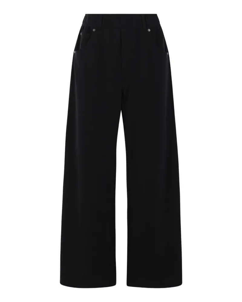 Brunello Cucinelli wide-leg trousers - Schwarz Schwarz