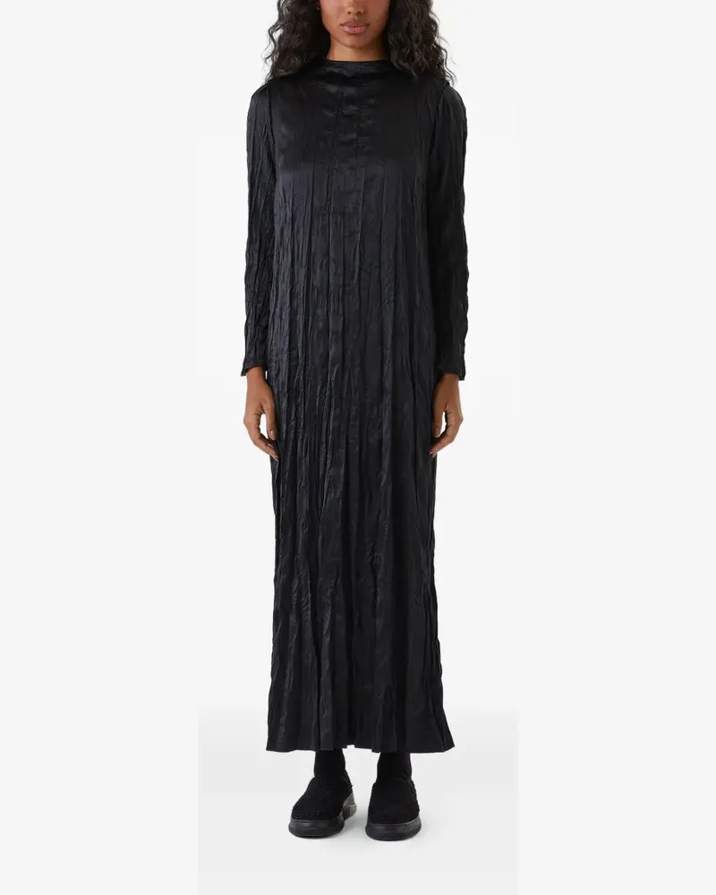 Osklen Midikleid mit langen Ärmeln - Schwarz Schwarz