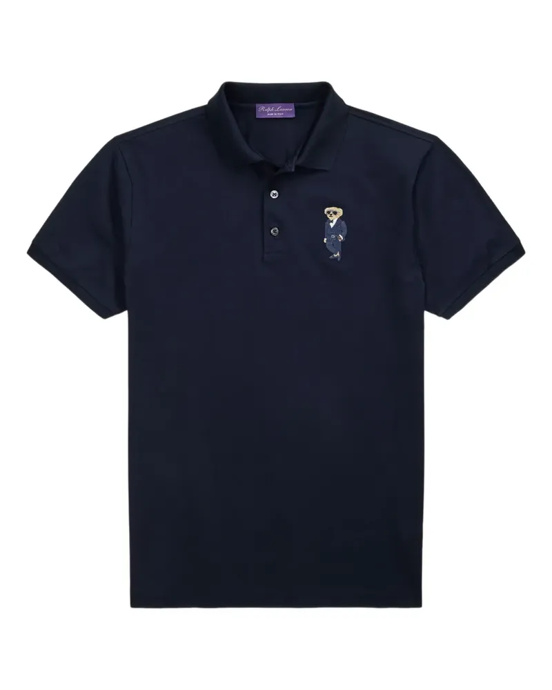 Ralph Lauren Poloshirt mit Logo-Stickerei - Blau Blau
