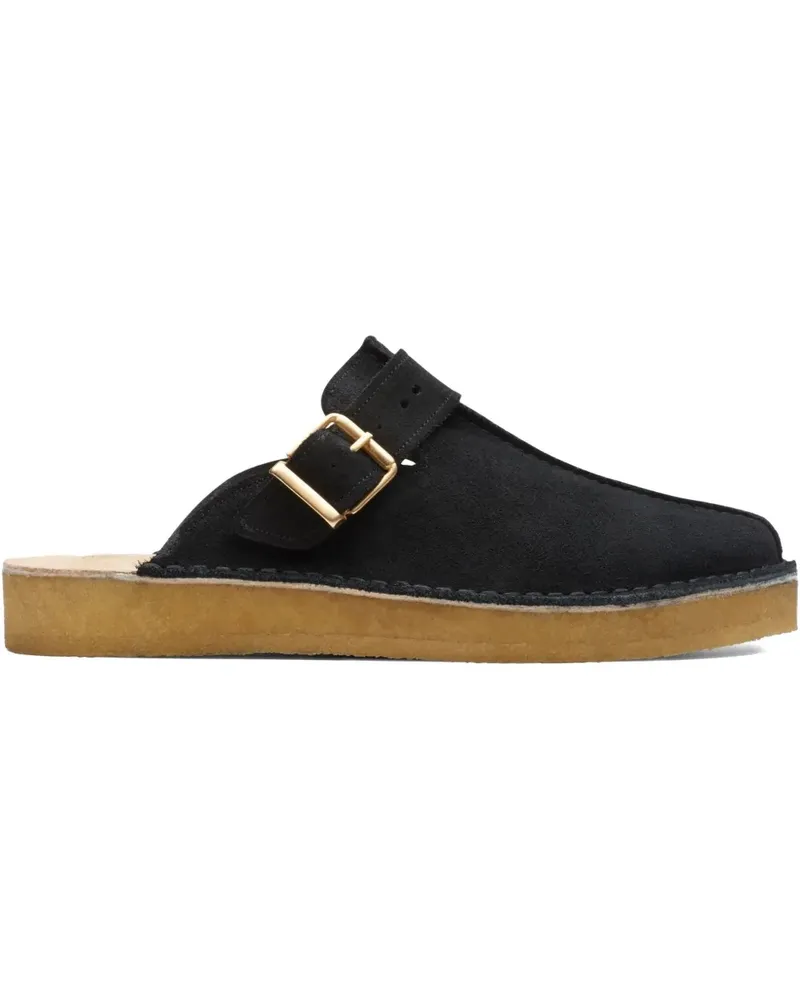 Clarks Trek "Black" Mules - Schwarz Schwarz