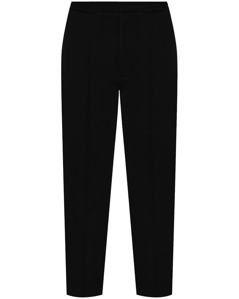 Officine Generale Hose mit Tapered-Bein - Schwarz Schwarz