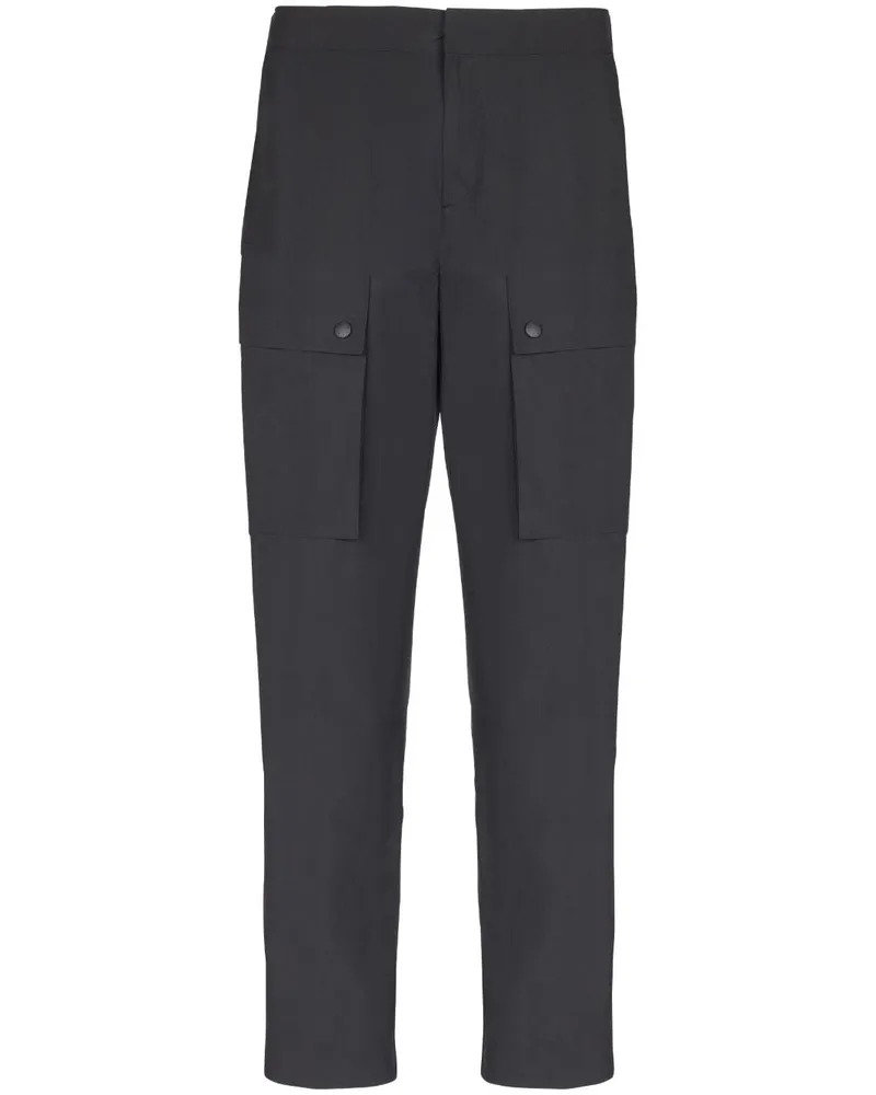 Balmain Main Lab Cargohose Schwarz