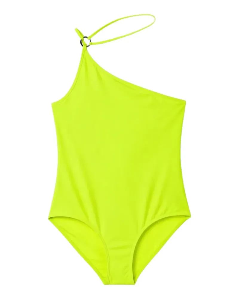 COPERNI One-Shoulder-Badeanzug mit Ringdetail - Gelb Gelb