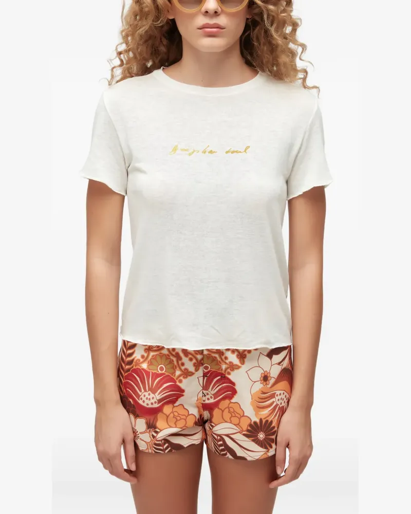 Osklen Brazilian Soul T-shirt - Nude Nude