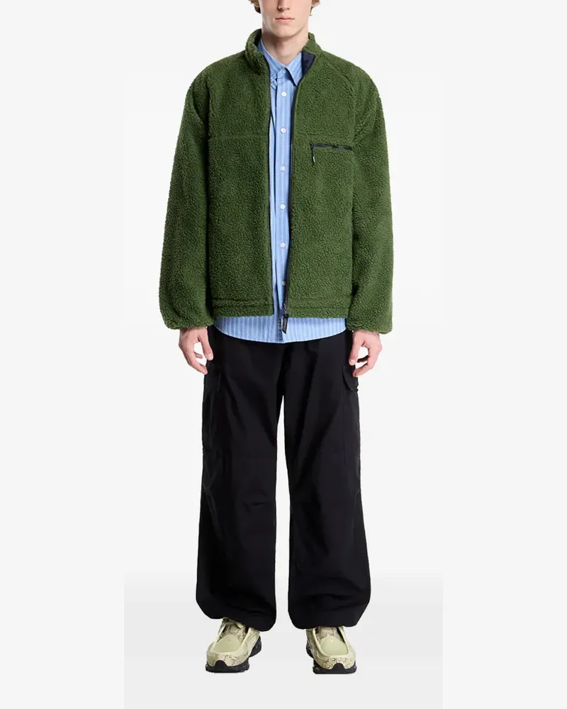 GRAMICCI Wendbare Sherpa-Jacke - Grün Grün