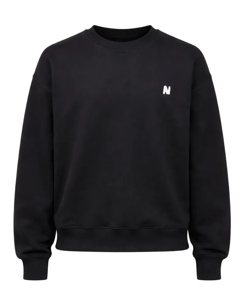 MSGM Pullover mit rundem Ausschnitt - Schwarz Schwarz