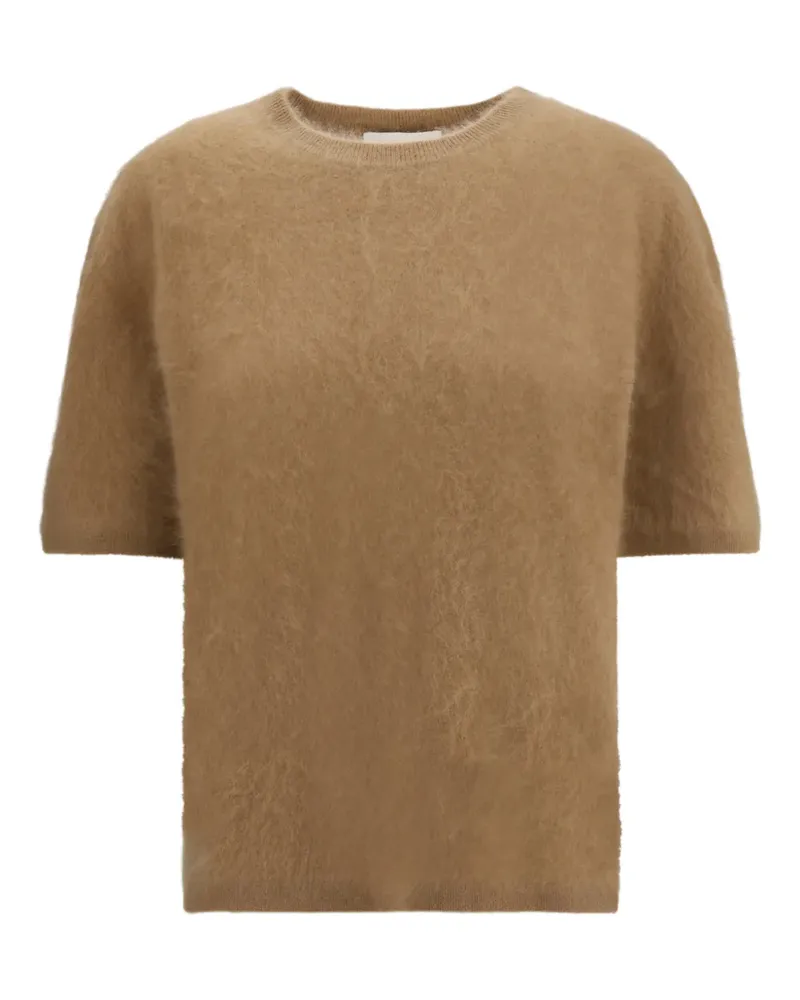 Lisa Yang Maren short-sleeve top - Braun Braun