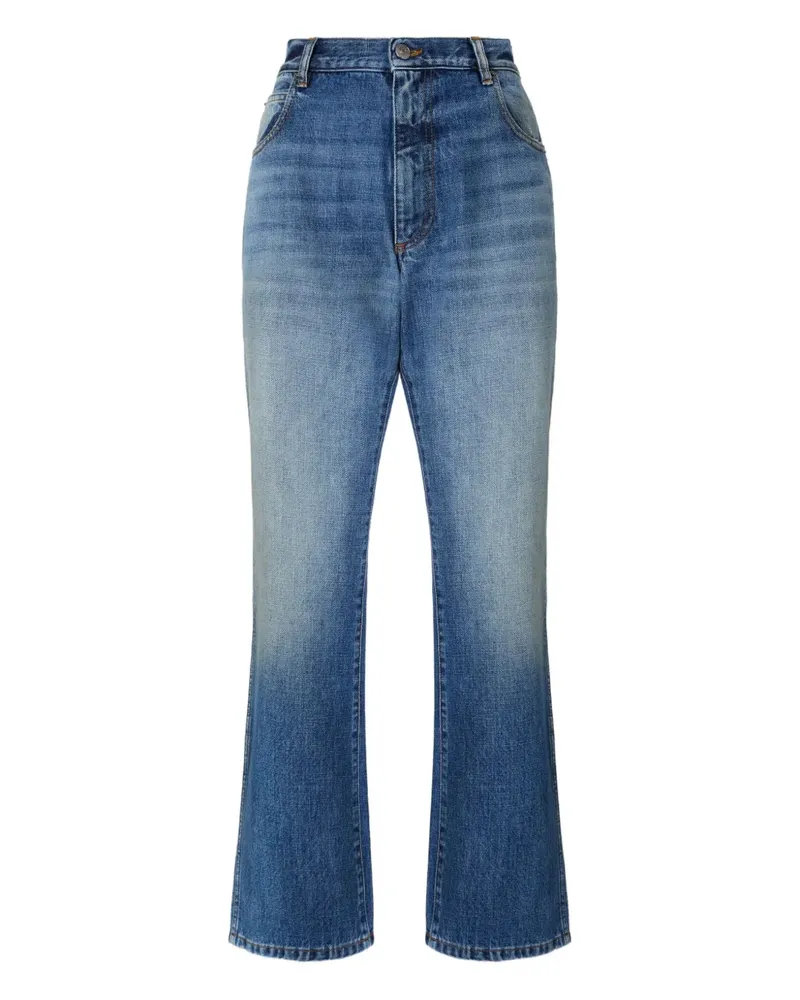 Missoni Jeans mit hohem Bund - Blau Blau