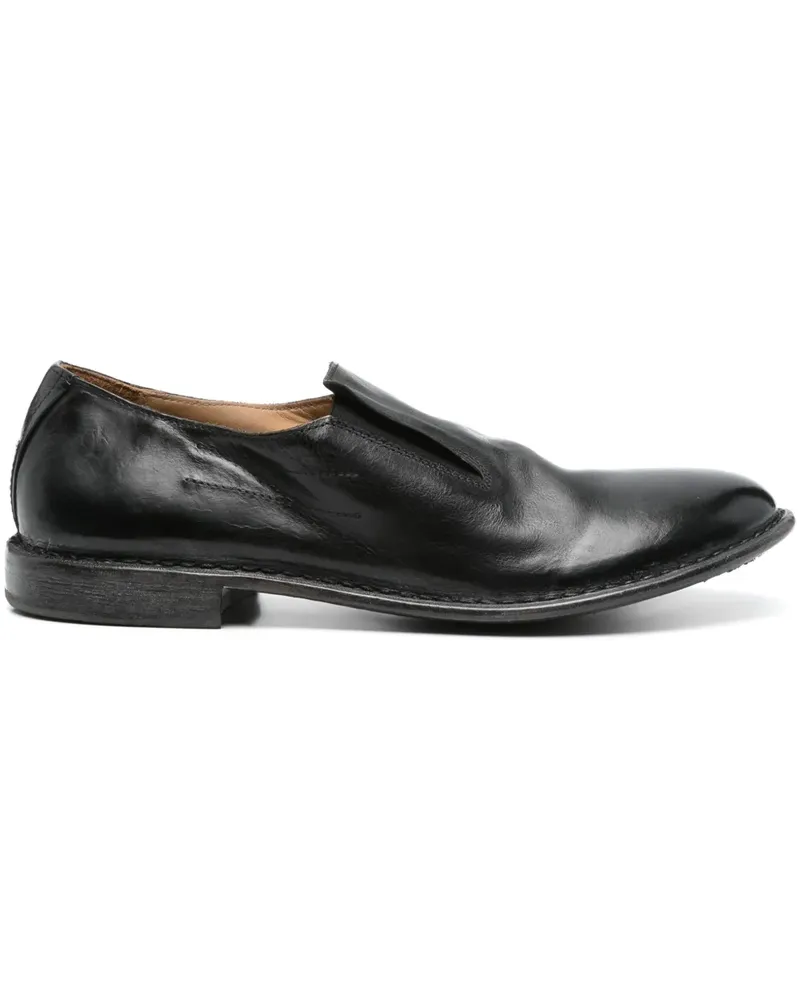 Moma Klassische Loafer - Schwarz Schwarz