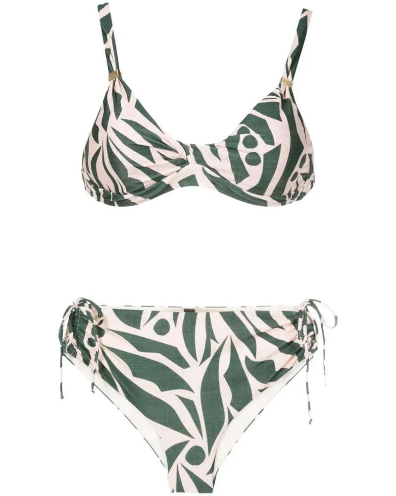 Lygia & Nanny Bikini mit Print - Grün Grün