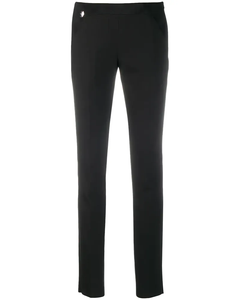 Philipp Plein Klassische Skinny-Hose - Schwarz Schwarz