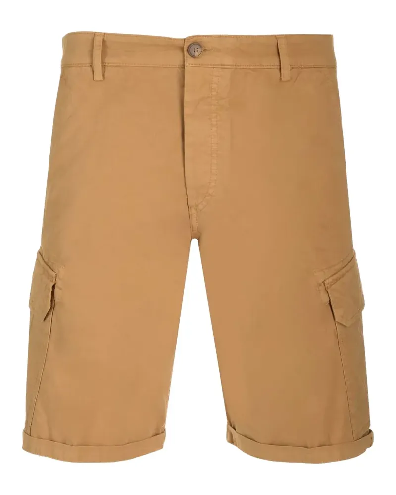 Al Duca D’Aosta 1902 cotton cargo shorts - Nude Nude