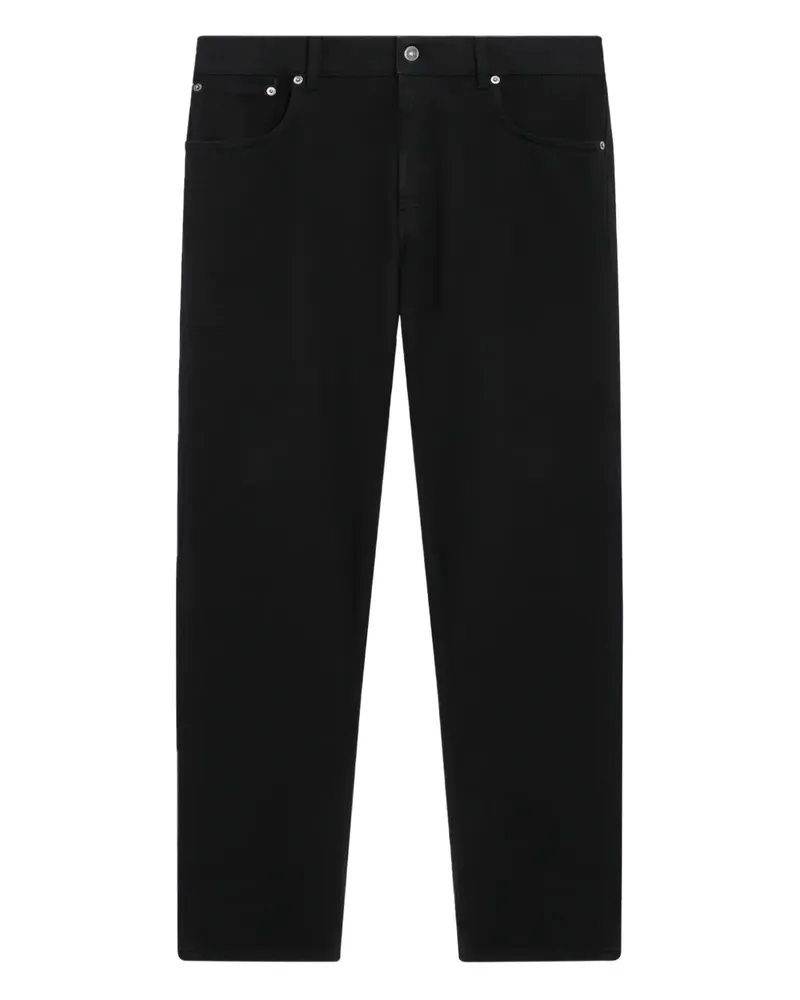 Dondup Hose mit Knöpfen - Schwarz Schwarz