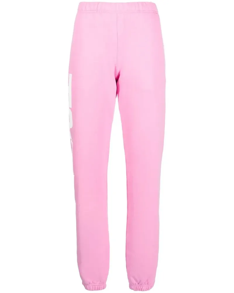 Heron Preston Jogginghose mit Logo-Print - Rosa Rosa