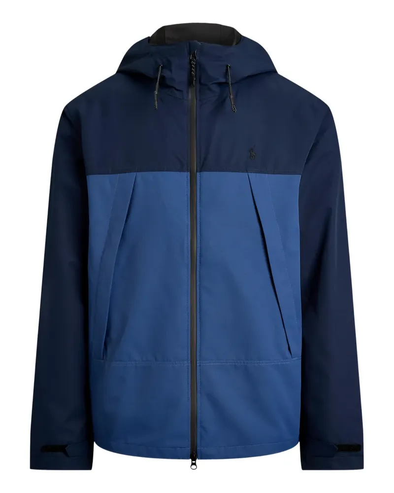 Ralph Lauren Windbreaker mit Polo Pony - Blau Blau