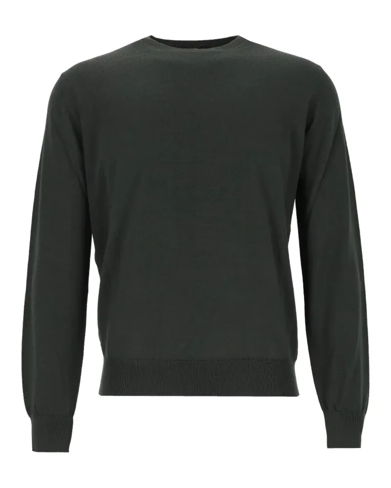 Alpha Studio Pullover aus Merinowolle - Grün Grün