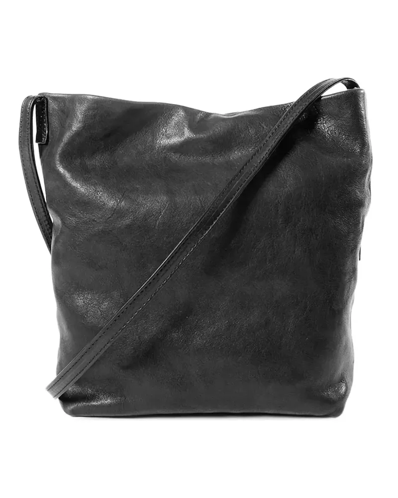Ann Demeulemeester Mittelgroße Runa Schultertasche - Schwarz Schwarz