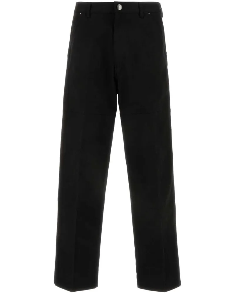 Moncler Hose aus Baumwollstretch - Schwarz Schwarz