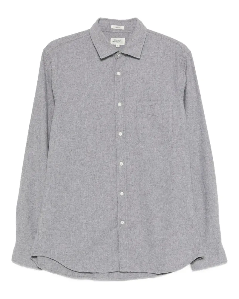 Hartford Klassisches Hemd - Grau Grau