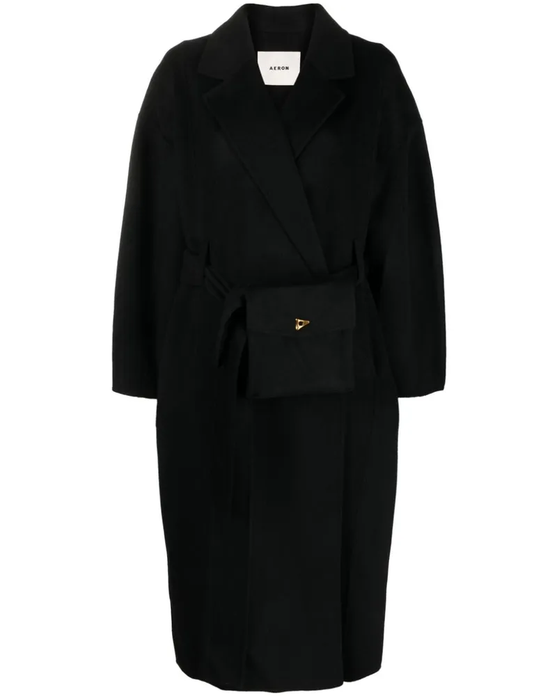 AERON Hutton Mantel - Schwarz Schwarz