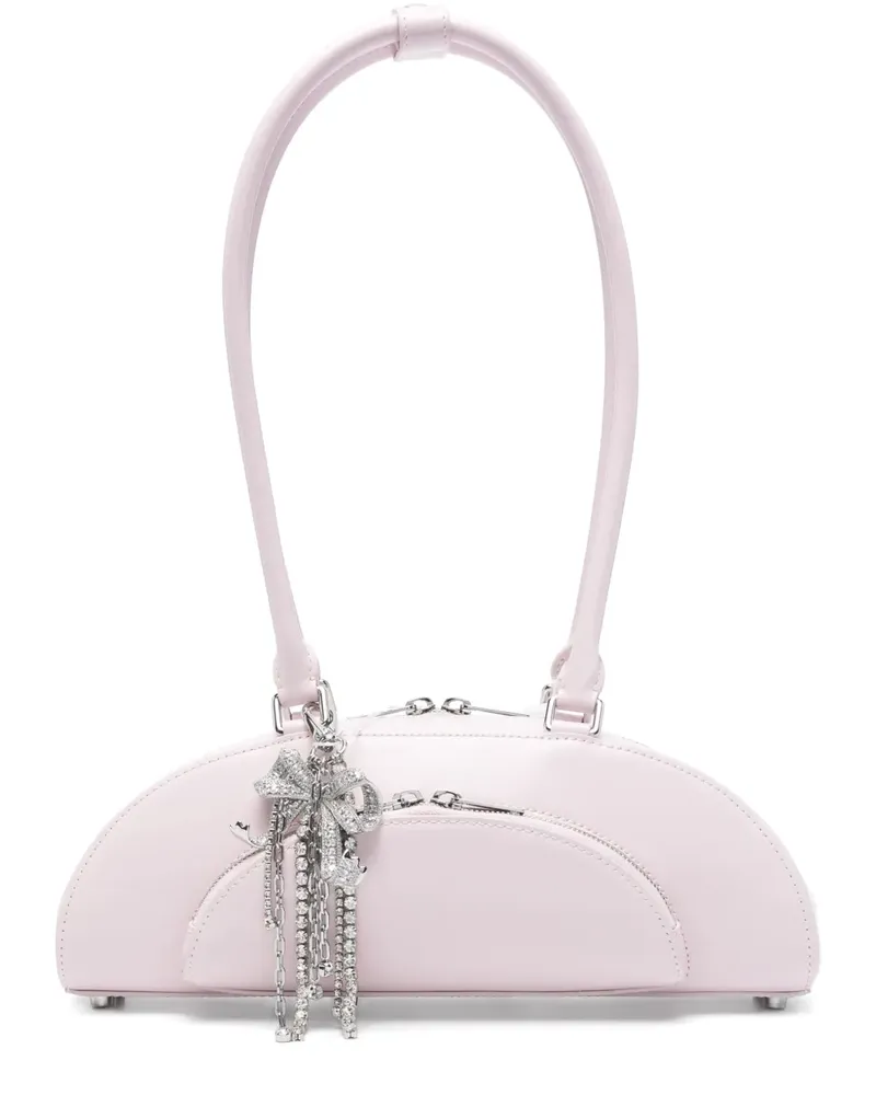 Self-Portrait Curved Charm Schultertasche - Violett Violett