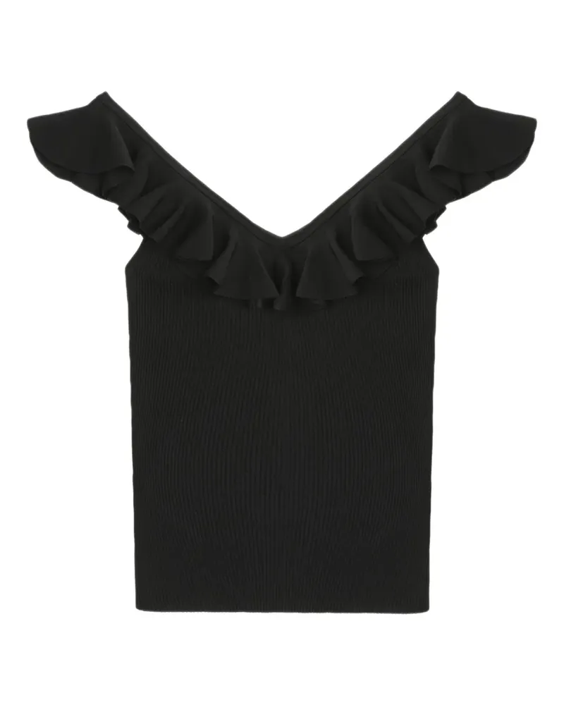 Zimmermann Fein geripptes Oberteil - Schwarz Schwarz