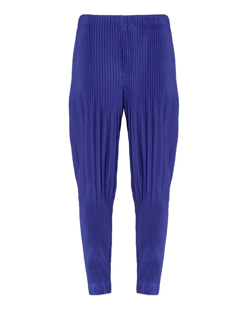 Issey Miyake Plissierte Hose - Blau Blau